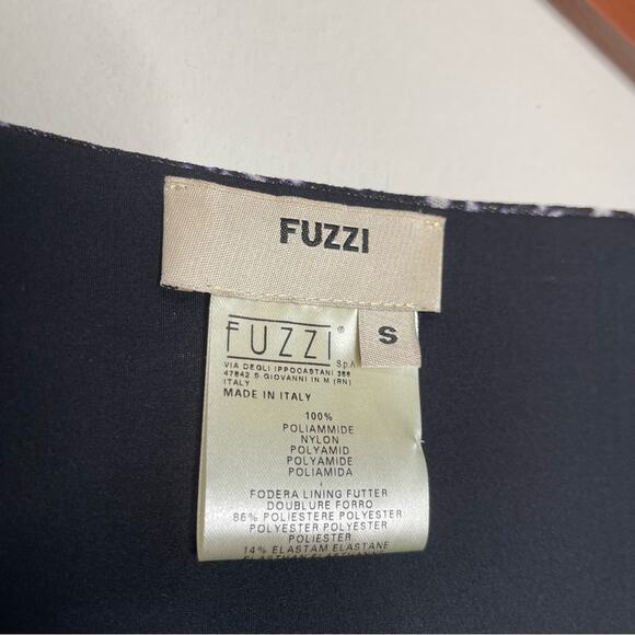 Fuzzi Ruched Purple Tulle Midi Dress Small - Picture 3 of 11